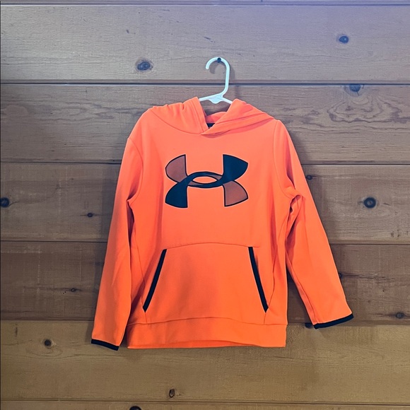 Under Armour Other - Under Armour youth orange sweatshirt YSM
